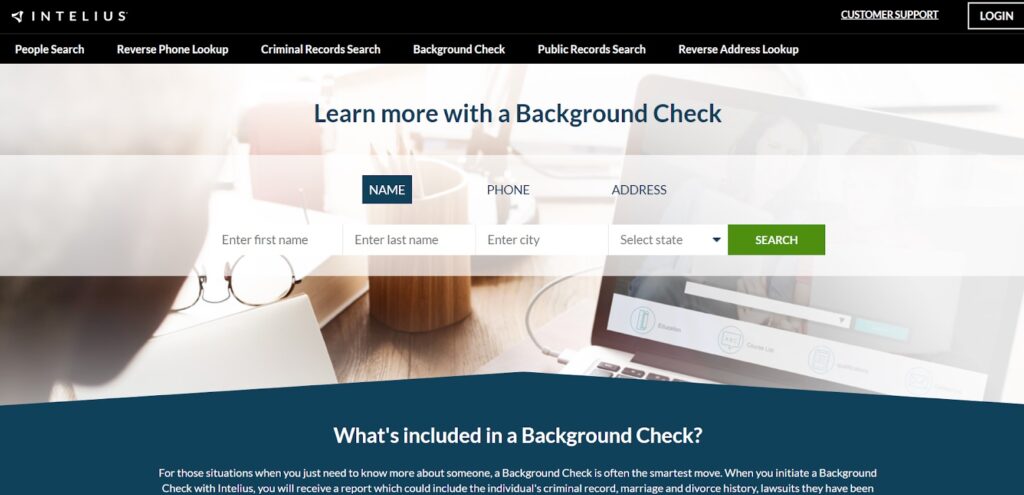Intelius - Learn more with a backround check
